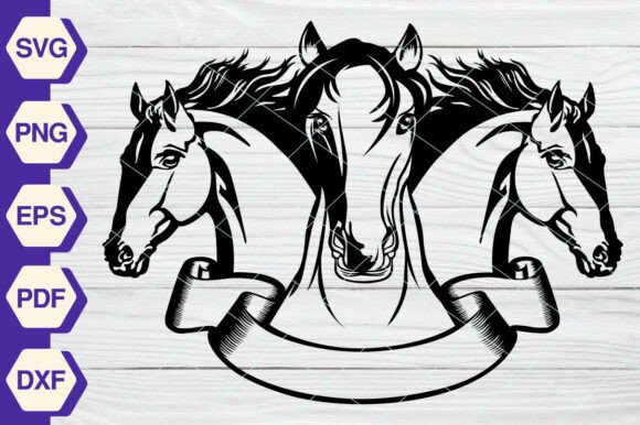 Horse Head SVG EP386: A Graphics Asset for Crafts Branding
