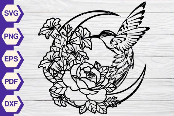 Hummingbird Flowers SVG EP376: A Craft Review for Graphics and Crafts