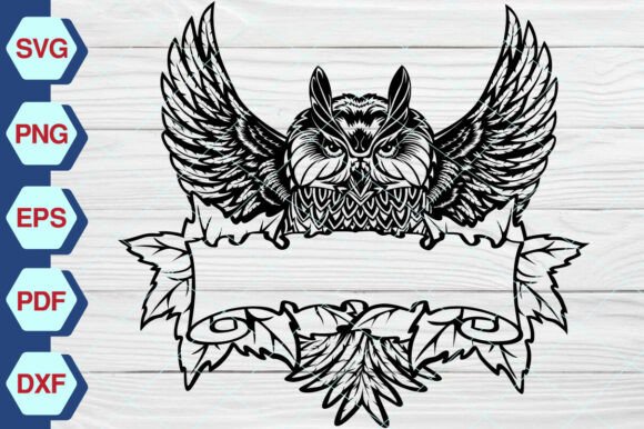 Owl Scene SVG EP358: A Graphics and Illustrations Review