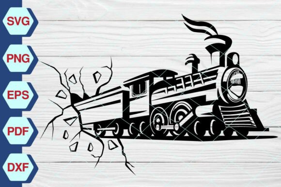 Steam Train SVG: Graphics & Illustrations for Real Projects