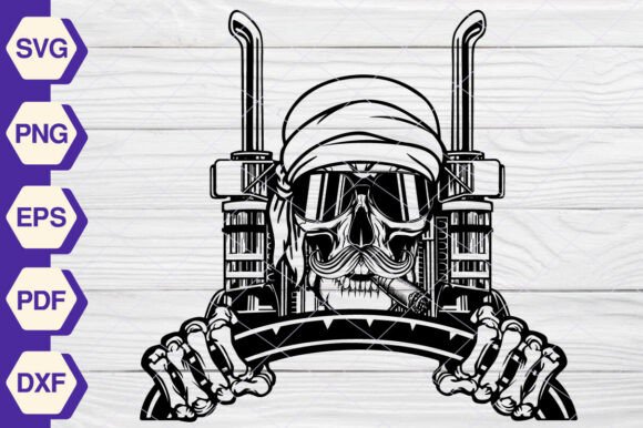 Truck Driver SVG, Skull SVG EP362 – Graphics & Illustrations for Crafters